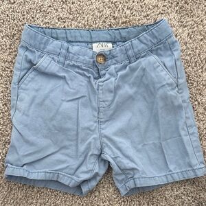 Zara Light Blue Kids' Shorts